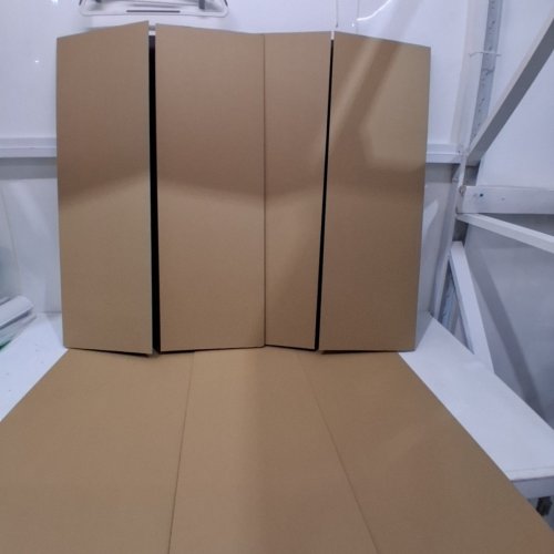 4PK AKONEGE TRIFOLD POSTER BOARDS - 36" X 48" - BLACK image 4