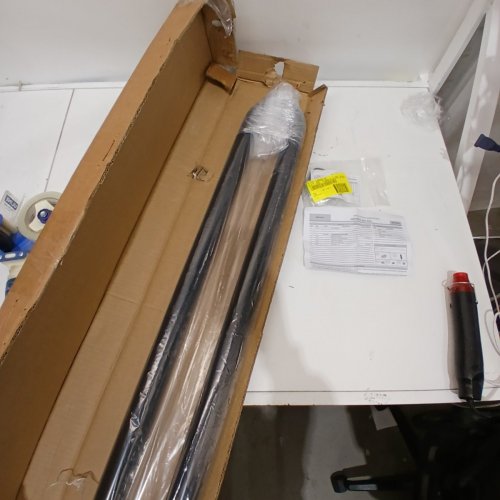GO RHINO! UNIVERSAL TRUCK BED RAIL - 47" - BLACK (MODEL: 8048UB) image 5