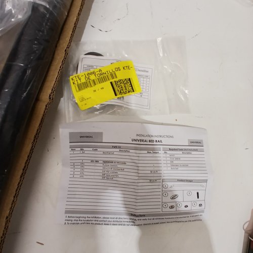 GO RHINO! UNIVERSAL TRUCK BED RAIL - 47" - BLACK (MODEL: 8048UB) image 6