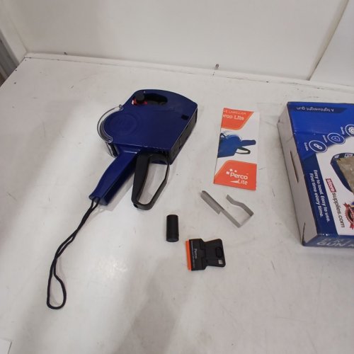 PERCO LITE PRICE GUN FOR HEAVY-DUTY LABELING - BLUE image 2