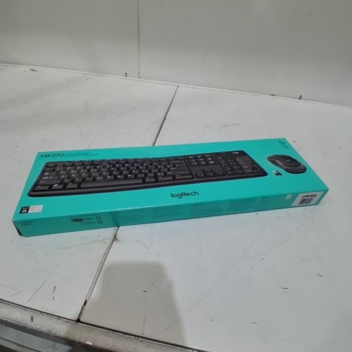 2PC LOGITECH MK270 WIRELESS KEYBOARD AND MOUSE COMBO, 2.4 GHZ WIRELESS - BLACK (MODEL: Y-R0042, MR0085) image 7