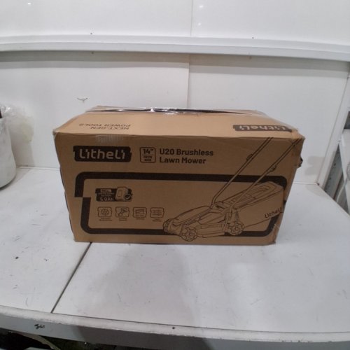 LITHELI BRUSHLESS LAWN MOWER - 14" DECK (MODEL: U20LM01-4A120) image 6