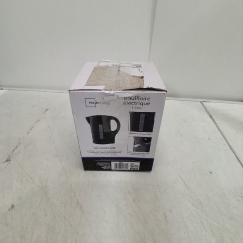 MAINSTAYS PLASTIC ELECTRIC COUNTERTOP KETTLE - 1L - BLACK - (MODEL: WJK836) image 5