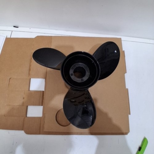 QUICKSILVER PROPELLERS 3 BLADE BLACK DIAMOND ALUMINUM PROPELLER -12.75" X 21"-BLACK (MODEL:QA2040X) image 2