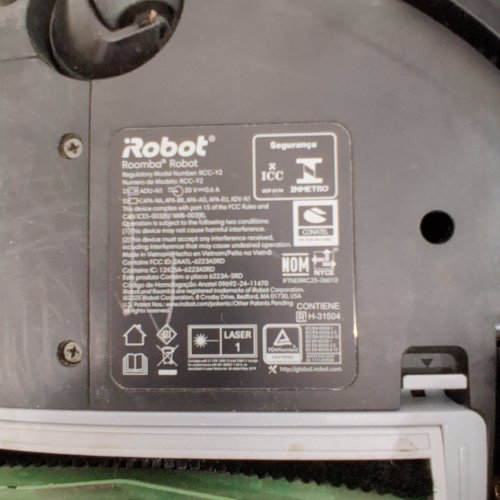 IROBOT ROOMBA 105 VAC ROBOT VACUUM WITH INTENSE POWER-LIFTING SUCTION - BLACK (MODEL: RCC-Y2) image 6