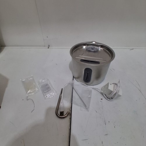 STAINLESS STEEL AUTOMATIC PET WATER FOUNTAIN - 2.2 L- STAINLESS STEEL image 3
