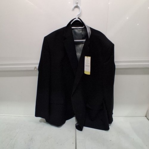 MEN'S J.M. HAGGAR CLASSIC FIT SUIT JACKET - 56 REGULAR - BLACK (STYLE: HZ90182) image 2