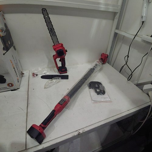 EVOIRON 2-IN-1 CORDLESS 10-INCH POLE SAW AND CHAINSAW ONLY - 14.5FT (MODEL: ‎DWT-001) image 2