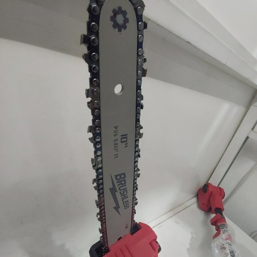 EVOIRON 2-IN-1 CORDLESS 10-INCH POLE SAW AND CHAINSAW ONLY - 14.5FT (MODEL: ‎DWT-001) image 4