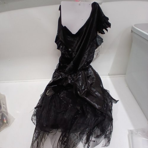 3PC DARK MAGIC DRAGON COSTUME SET - LARGE 10-12 - BLACK (STYLE: 40943BK(S)) image 3