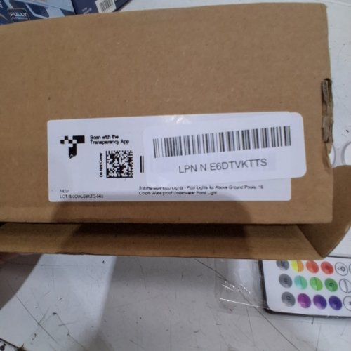 2PC UNBRANDED SWIMMING POOL LED LIGHTS - 2 REMOTES image 3