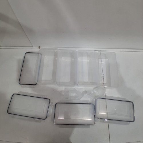 4PK VTOPMART AIRTIGHT FOOD STORAGE CONTAINERS WITH LIDS - 3.2 L - CLEAR image 2