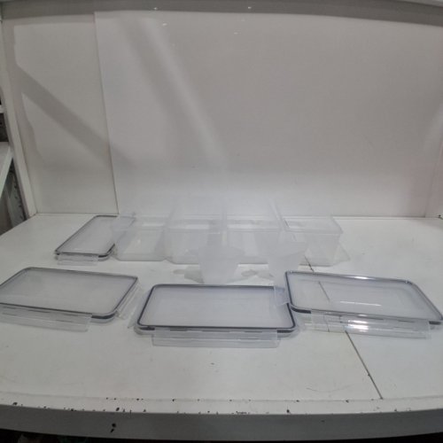 4PK VTOPMART AIRTIGHT FOOD STORAGE CONTAINERS WITH LIDS - 3.2 L - CLEAR image 3