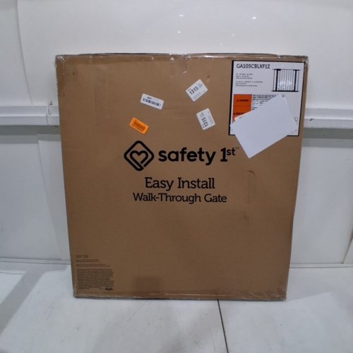 SAFETY 1ST EASY INSTALL WALK THROUGH BABY GATE ADJUSTABLE - 28"-42" X 27" TALL - BLACK - (MODEL: GA105CBLKF1Z) image 3