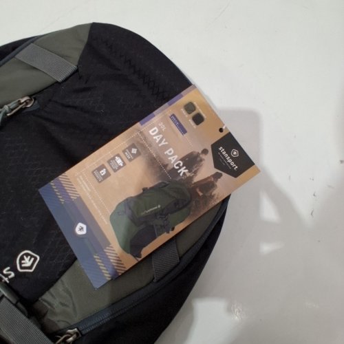 STANSPORT HIKING DAY PACK BACKPACK - 30 LITRES - BLACK/GREY (MODEL: 1062-20) image 3