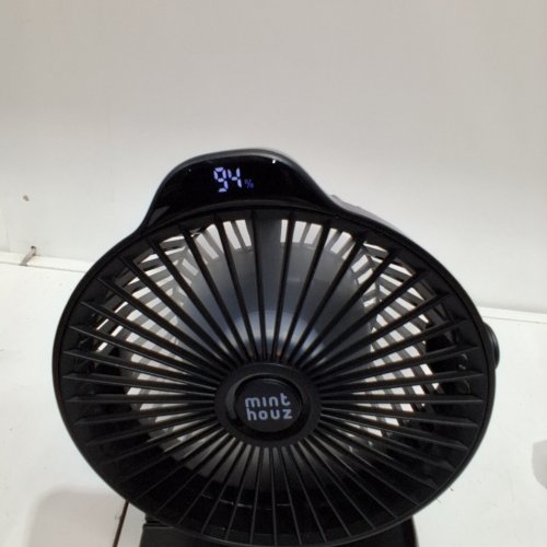 2-IN-1 MINT HOUZ PORTABLE CLIP AND DESK FAN- 8000 MAH, 5 V/2A - BLACK (MODEL: MT-L018F) image 2