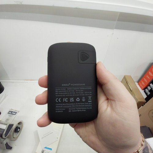 INIU 10000MAH POWER BANK - 22.5W - BLACK (MODEL : BI-B61) image 3