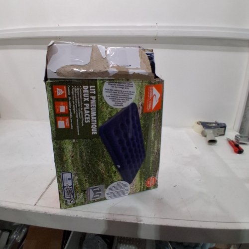 OZARK TRAIL DOUBLE AIRBED - 75" X 54" - BLUE/BLACK (MODEL: 67970) image 4