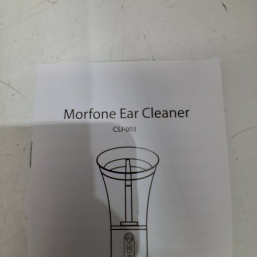 MORFONE EAR WAX REMOVAL AND CLEANER WITH 4 MODES AND WATERPROOF NOZZLES - GRAY (MODEL: CSJ-003) image 2