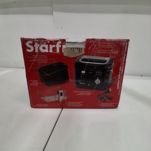 STARFRIT COMPACT DEEP FRYER - 2.5L CAPACITY - BLACK (MODEL: 024611) image 6