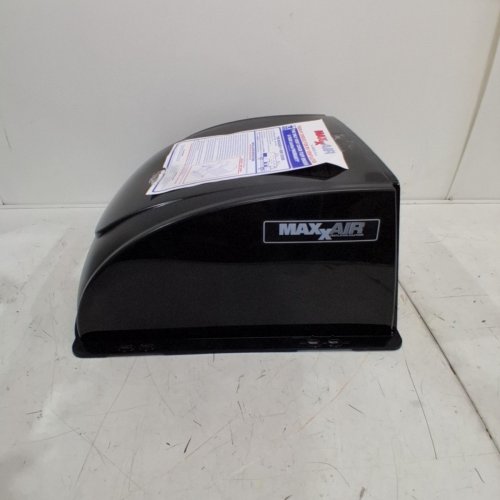 MAXXAIR MAXX I+ EASY INSTALLATION ZERO-LEAK PROTECTION RV ROOF VENT COVER - 20" X 19" X 9" - *UNIVERSAL* - BLACK (MODEL: 00-933052) image 3