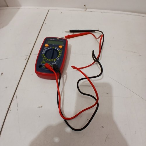 ASTROAI DIGITAL MULTIMETER DC/AC & OHM VOLTAGE/AMP TESTER - 2000 COUNTS - ORANGE (MODEL: AM33D) image 3