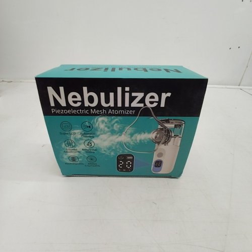 PIEZOELECTRIC MESH RECHARGEABLE 3-SPEED NEBULIZER - CREAM (MODEL: KS015) image 3