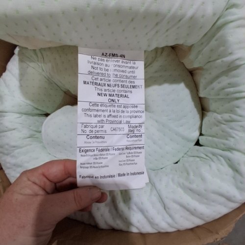 ZINUS 4" MEMORY FOAM FIRM MATTRESS - NARROW TWIN - WHITE (MODEL: AZ-FMS-4N) image 3