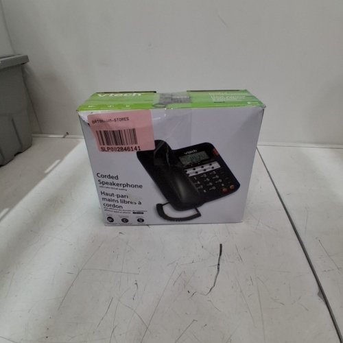 VTECH CORDED SPEAKERPHONE WITH CALLER ID - BLACK (MODEL: CD1153-BK) image 4