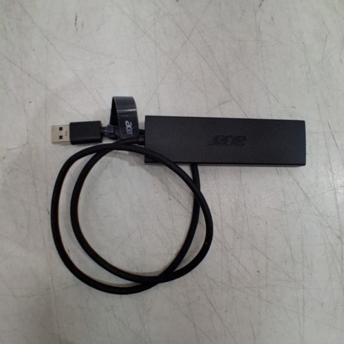 ACER 5-IN-1 4 PORT ULTRA SLIM USB ADAPTER WITH TYPE C AND USBA - BLACK (MODEL: ODK350) image 2