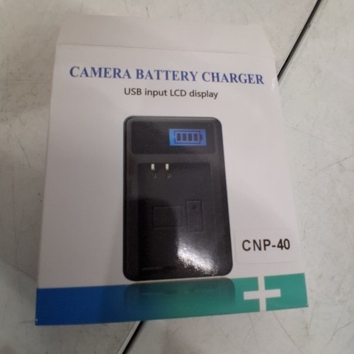 3PC USB LCD CAMERA BATTERIES WITH CHARGER FOR VARIOUS CASIO MODELS - (MODEL: NP-40) image 2