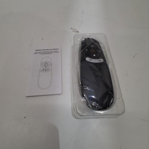 DINOSTRIKE WIRELESS 2-IN-1 PRESENTER CLICKER - USB & USB-C - BLACK image 2