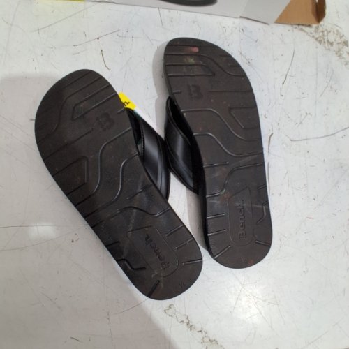 MEN'S BENCH COMFORT FLIP FLOPS - SIZE 12 - BLACK (STYLE: 1872042) image 3