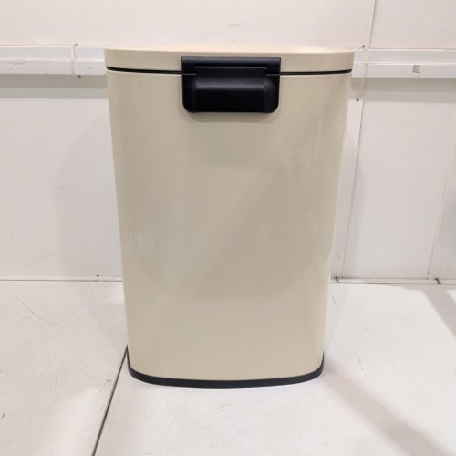 SONGMICS TRASH CAN - BEIGE (MODEL: LTB050A01) image 5