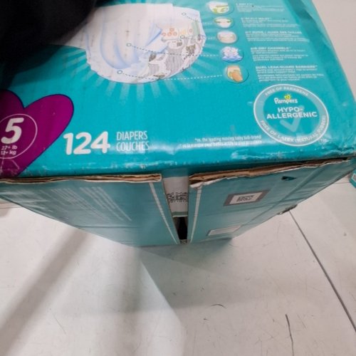 124PK PAMPERS CRUISERS DISPOSABLE BABY DIAPERS - SIZE 5 (27+LBS) image 3