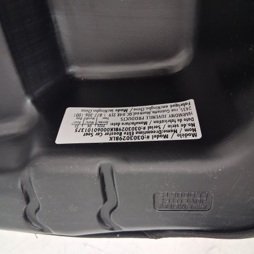 HARMONY 2-IN-1 DREAMTIME ELITE HIGH-BACK BOOSTER CAR SEAT WITH CUP HOLDER - 40 -110LBS - BLACK (MODEL: 0303029BLK) image 2