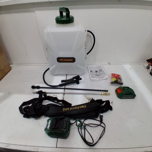 MAYOKI LAWN GARDEN SPRAYER COMPATIBLE WITH DEWALT 18V BATTERY (TOOL ONLY) - 3GAL- GREY (MODEL: MFSP12L-01) image 3
