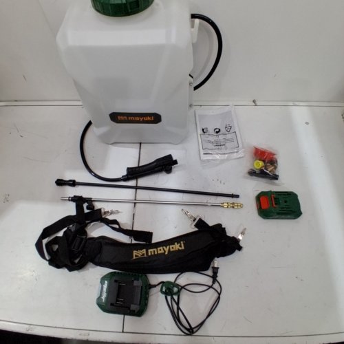 MAYOKI LAWN GARDEN SPRAYER COMPATIBLE WITH DEWALT 18V BATTERY (TOOL ONLY) - 3GAL- GREY (MODEL: MFSP12L-01) image 4