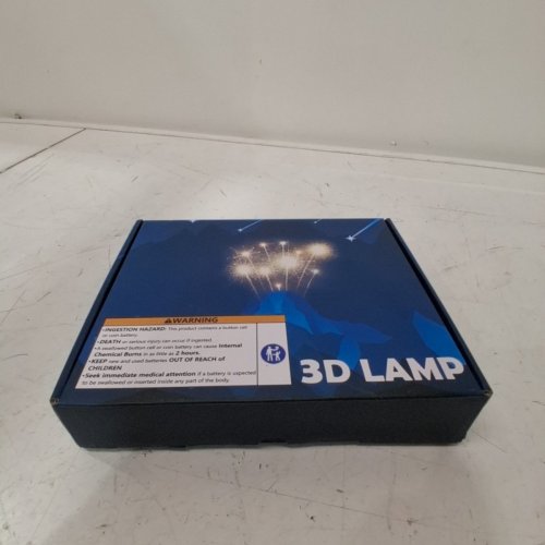 HAMSTER 3D LED LAMP WITH REMOTE - 7" - MULTICOLOR image 3