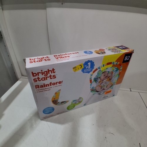 BRIGHT STARTS RAINFOREST VIBES VIBRATING BOUNCER image 4