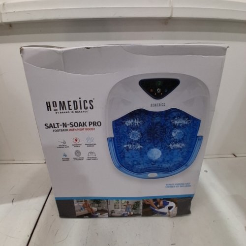 HOMEDICS SALT-NSOAK PRO FOOTBATH WITH HEAT BOOST (MODEL: FB-630H) image 4