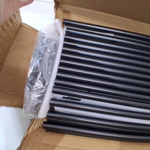 105PK HYPERGIANT ALUMINUM DECK ROUND BALUSTERS WITH CONECTORS - 32" - BLACK image 2