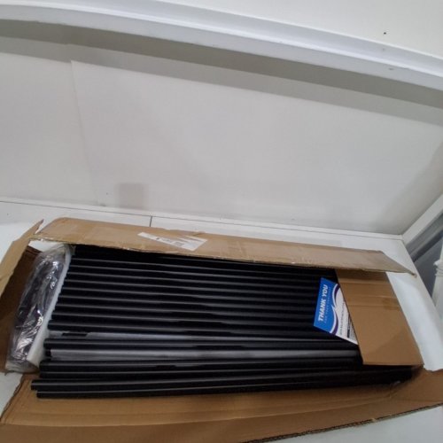 105PK HYPERGIANT ALUMINUM DECK ROUND BALUSTERS WITH CONECTORS - 32" - BLACK image 3
