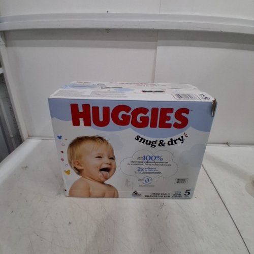 136PK HUGGIES DISNEY BABY SNUG AND DRY DISPOSABLE DIAPERS - SIZE 5 (27LB+) image 4