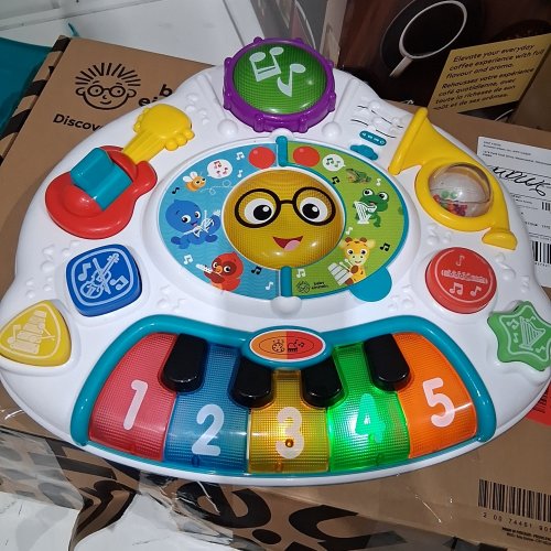 BABY EINSTEIN DISCOVERING MUSIC ACTIVITY TABLE - ENGLISH/SPANISH/FRENCH MODES - MULTI-COLOUR ‎(MODEL: 90592-BBWS) image 2