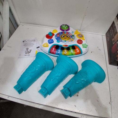 BABY EINSTEIN DISCOVERING MUSIC ACTIVITY TABLE - ENGLISH/SPANISH/FRENCH MODES - MULTI-COLOUR ‎(MODEL: 90592-BBWS) image 4