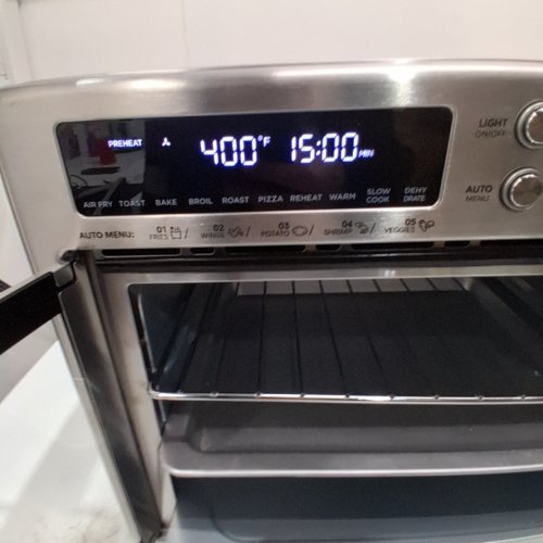 MIDEA FLEXIFY FRENCH DOOR AIR FRYER OVEN - 26.4QT CAPACITY - STAINLESS STEEL (MODEL: MET26C3AST) image 2