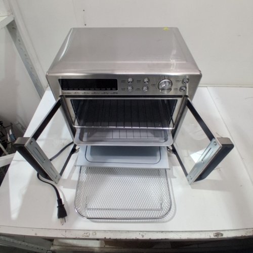 MIDEA FLEXIFY FRENCH DOOR AIR FRYER OVEN - 26.4QT CAPACITY - STAINLESS STEEL (MODEL: MET26C3AST) image 4