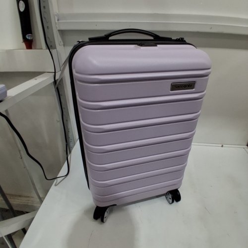 SAMSONITE OMNI 2 SPINNER CARRY-ON LUGGAGE - 21.5" - ICY LILAC (MODEL: 141130) image 2