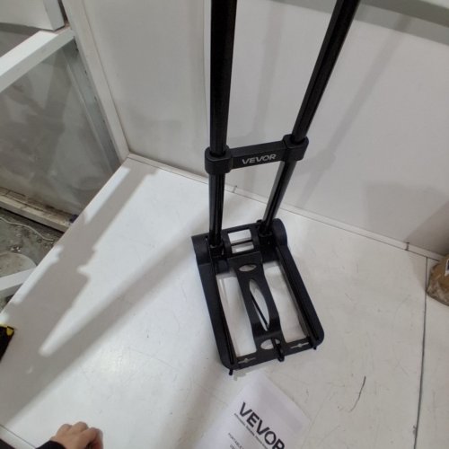 VEVOR PORTABLE & COLLAPSIBLE HAND TRUCK DOLLY - 110LBS MAX - BLACK (MODEL: PZS30) image 3
